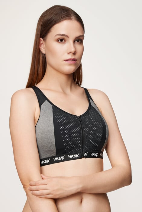 Hunkemöller Sportovní podprsenka HKMX The Pro Branded 80/D - Pepit.cz