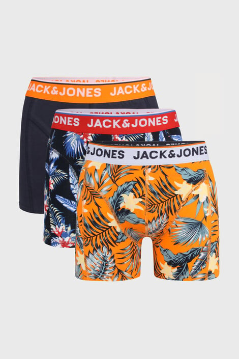 Jack & Jones 3 PACK boxerek JACK AND JONES Tropical flowers M - Pepit.cz