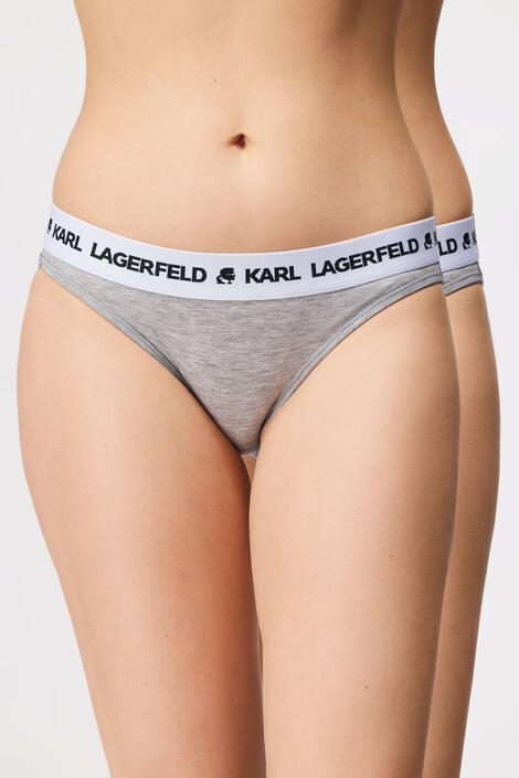 Karl Lagerfeld 2 PACK klasických kalhotek Logo Brief XS - Pepit.cz