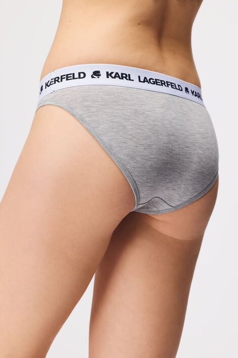 Karl Lagerfeld 2 PACK klasických kalhotek Logo Brief XS - Pepit.cz