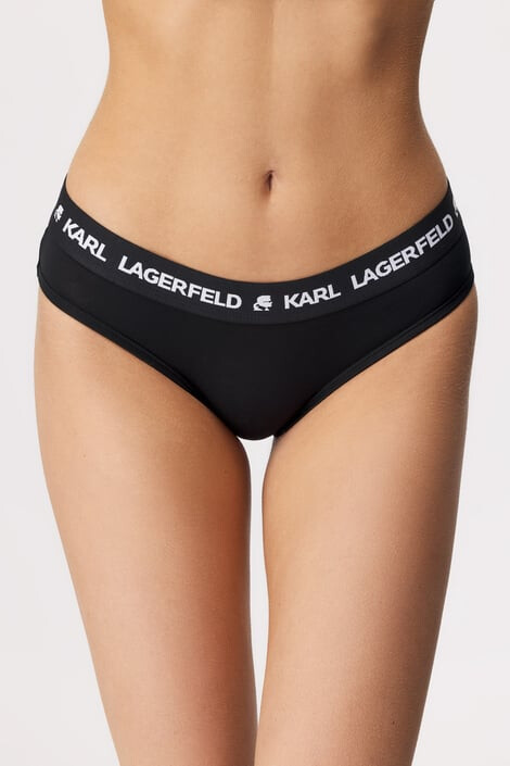 Karl Lagerfeld 2 PACK klasických kalhotek Logo Hipsters S - Pepit.cz