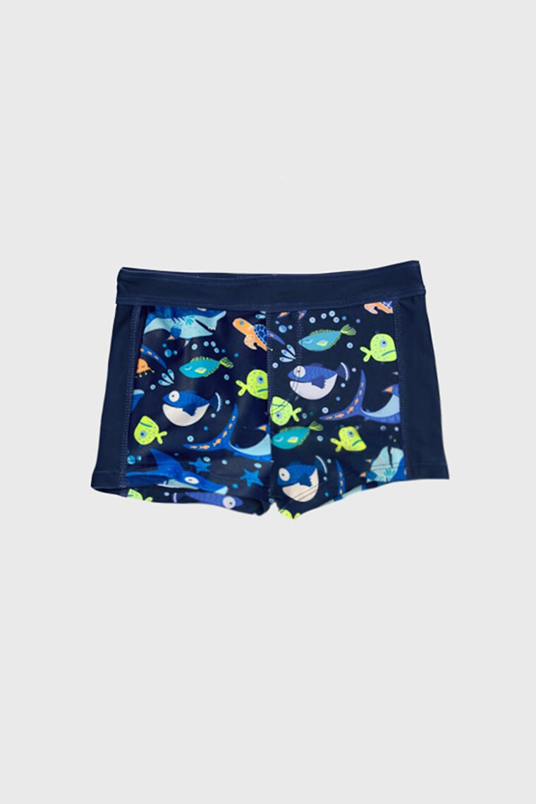 Lentiggini a Mila Swimwear Kojenecké plavkové boxerky Ocean 74 - Pepit.cz