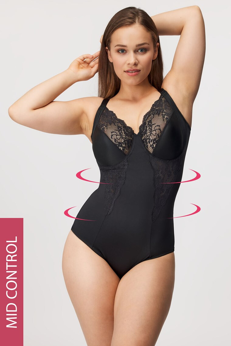 Maidenform Stahovací body Vintage Chic 80/D - Pepit.cz