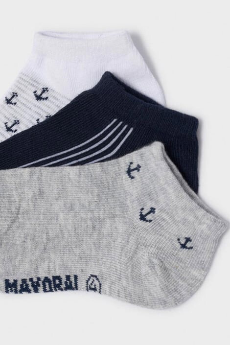 Mayoral Moda Infantil S:A.U. 3 PACK chlapeckých ponožek Mayoral Sailor 14 - Pepit.cz