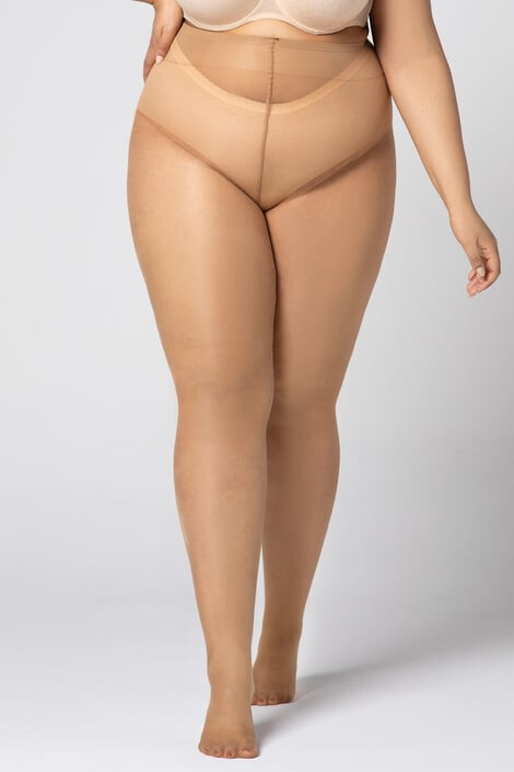 MONA QUEEN Punčochové kalhoty Plus Size Hip Notic 20 DEN 8 - Pepit.cz