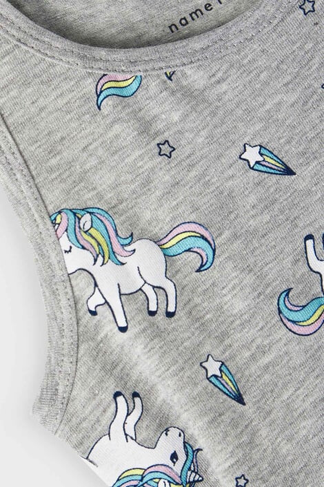 name it 2 PACK dívčích tílek Unicorn 104 - Pepit.cz