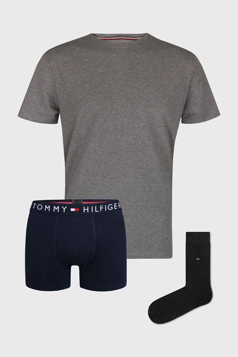 Tommy Hilfiger SET trička boxerek a ponožek Gift XL - Pepit.cz