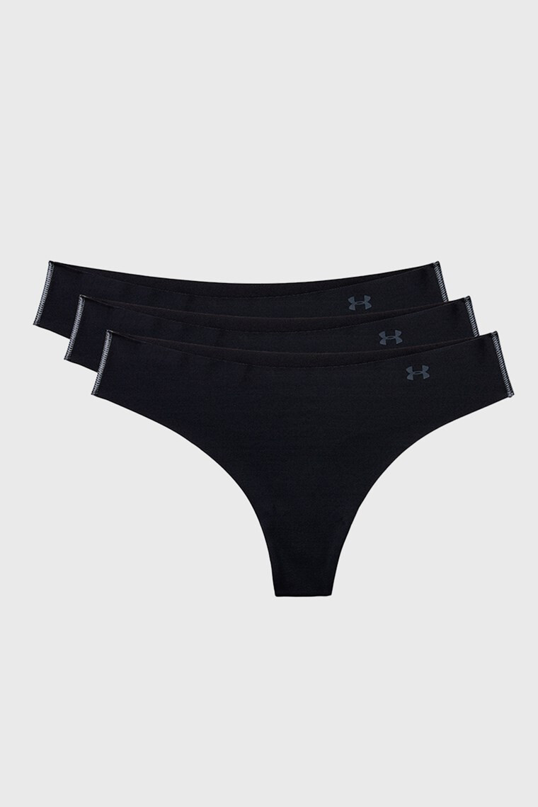 Under Armour 3 PACK sportovních kalhotek Thong černé L - Pepit.cz