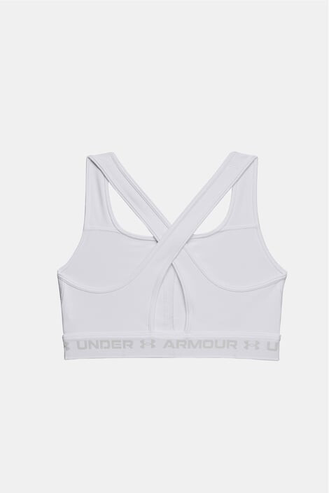 Under Armour Bílá sportovní podprsenka Crossback Mid XS - Pepit.cz