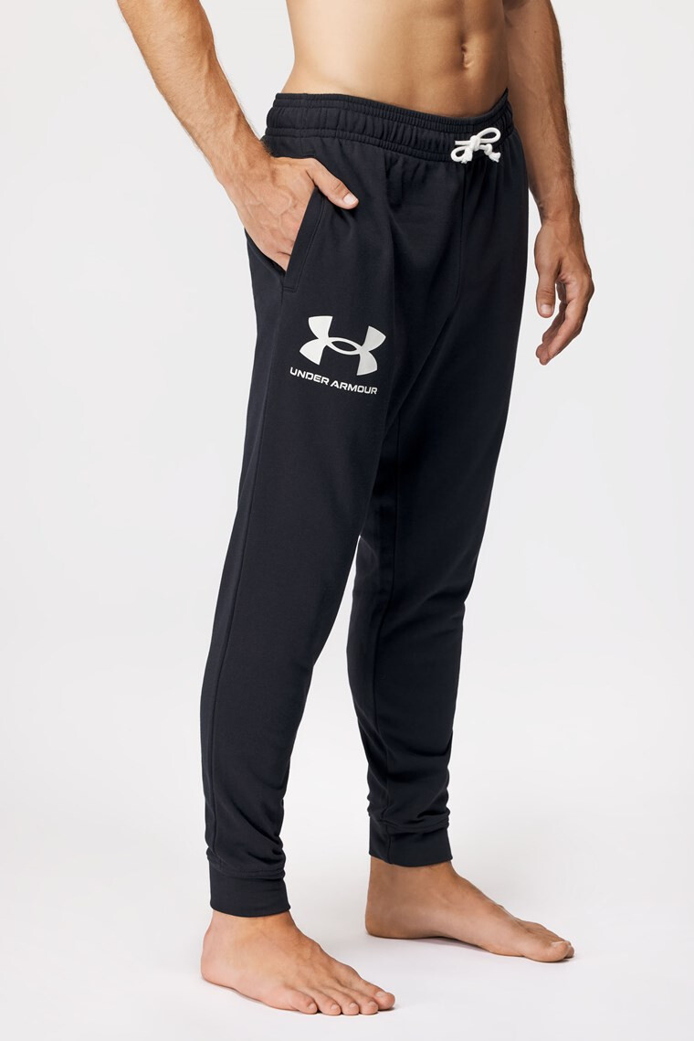 Under Armour Černé tepláky Rival Terry XXL - Pepit.cz