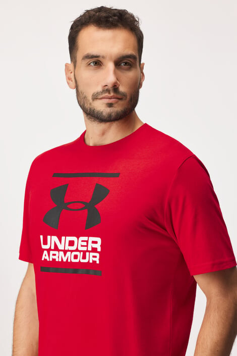 Under Armour Červené tričko Foundation M - Pepit.cz