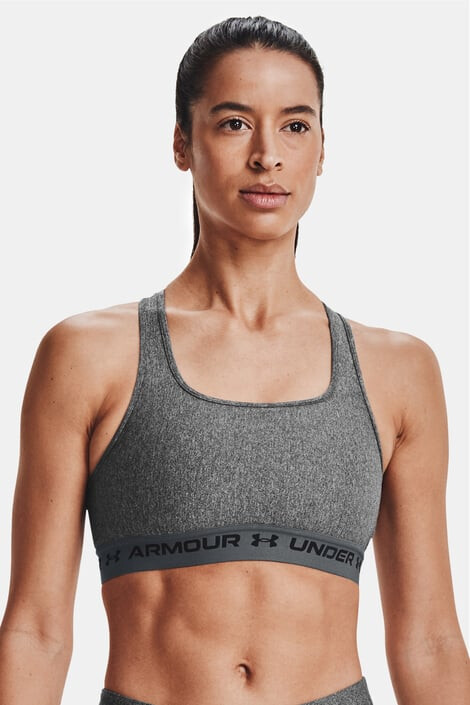 Under Armour Šedá sportovní podprsenka Crossback Heather XS - Pepit.cz