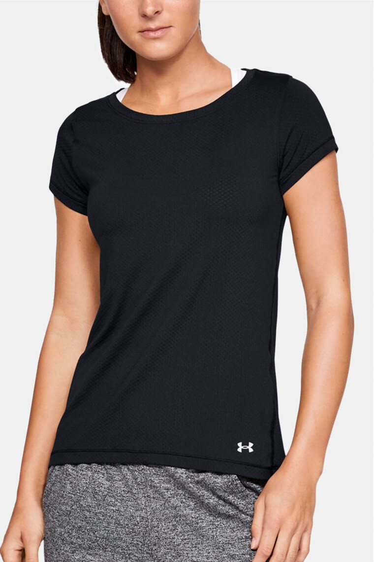 Under Armour Sportovní černé tričko HG XS - Pepit.cz