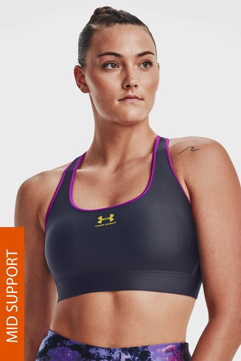 Under Armour Sportovní podprsenka Authentics Steel XS - Pepit.cz