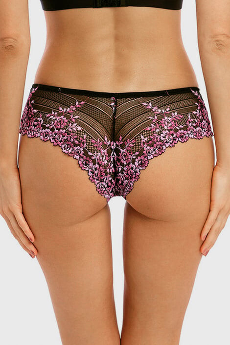 Wacoal Brazilky Embrace Lace Black Berry S - Pepit.cz