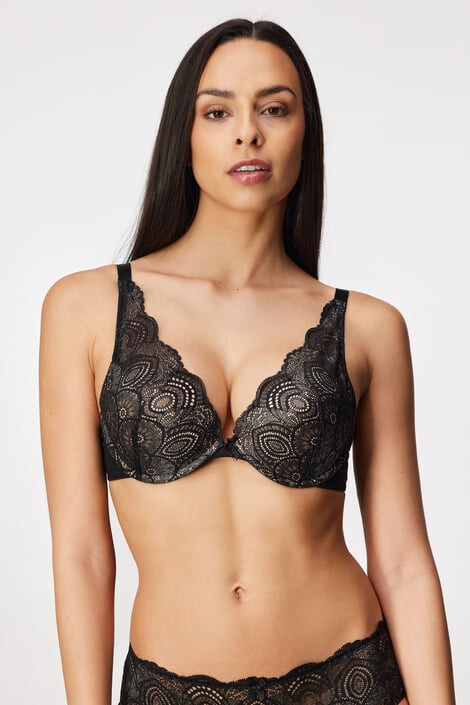 Wonderbra Podprsenka Glamour Triangle Push-Up 80/A - Pepit.cz