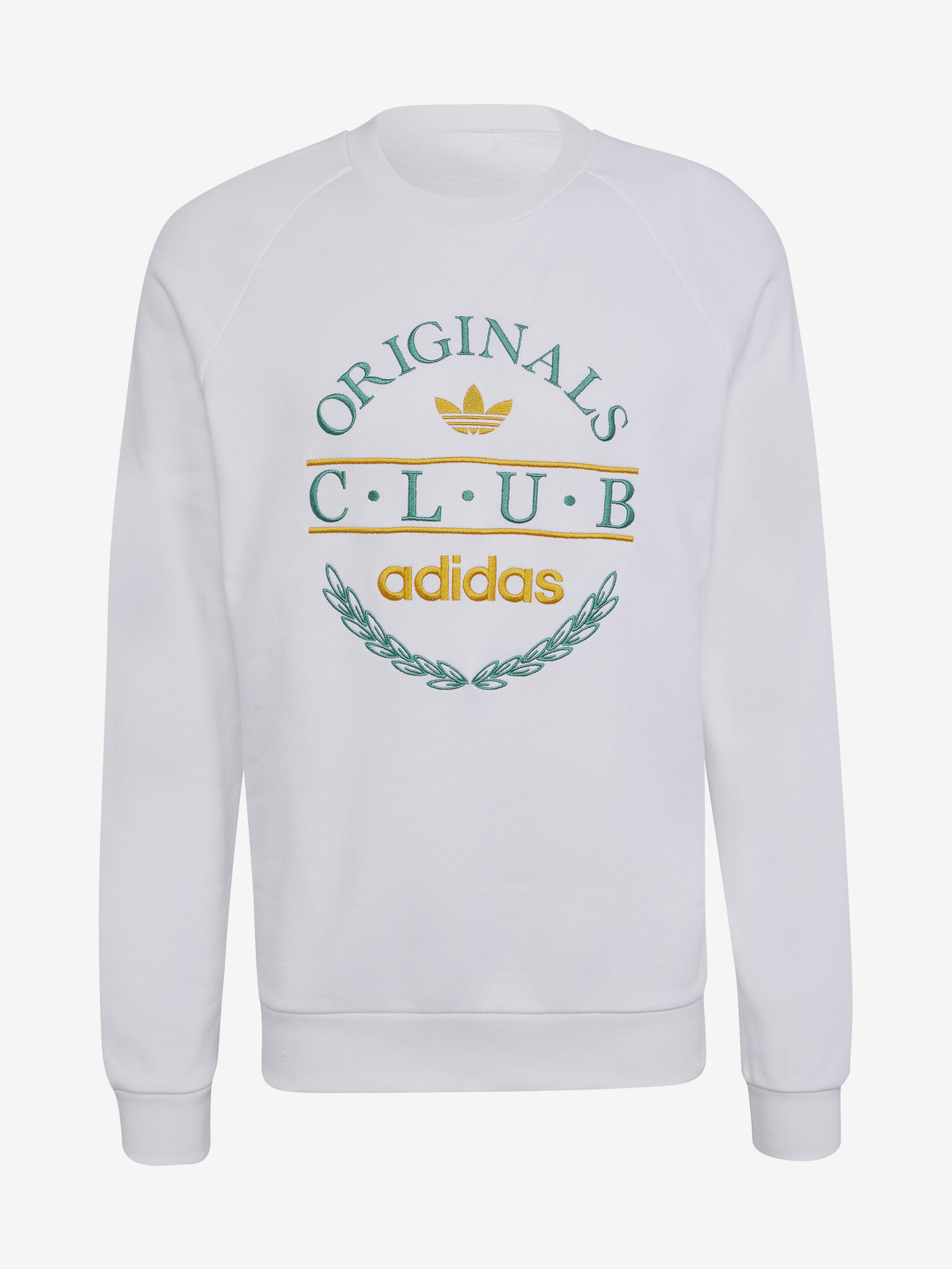 adidas Originals Club Mikina Bílá - Pepit.cz