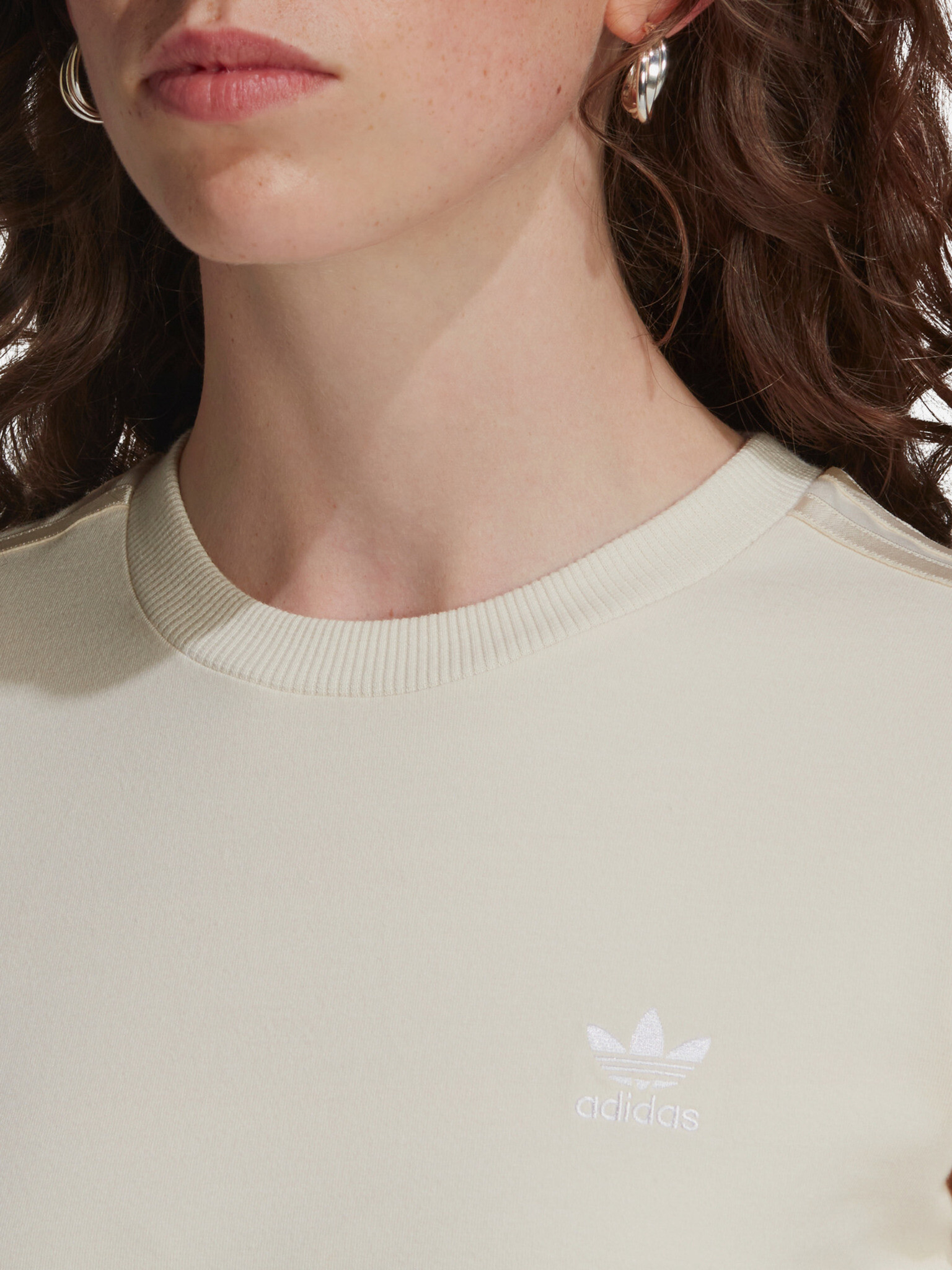 adidas Originals Crop top Bílá - Pepit.cz