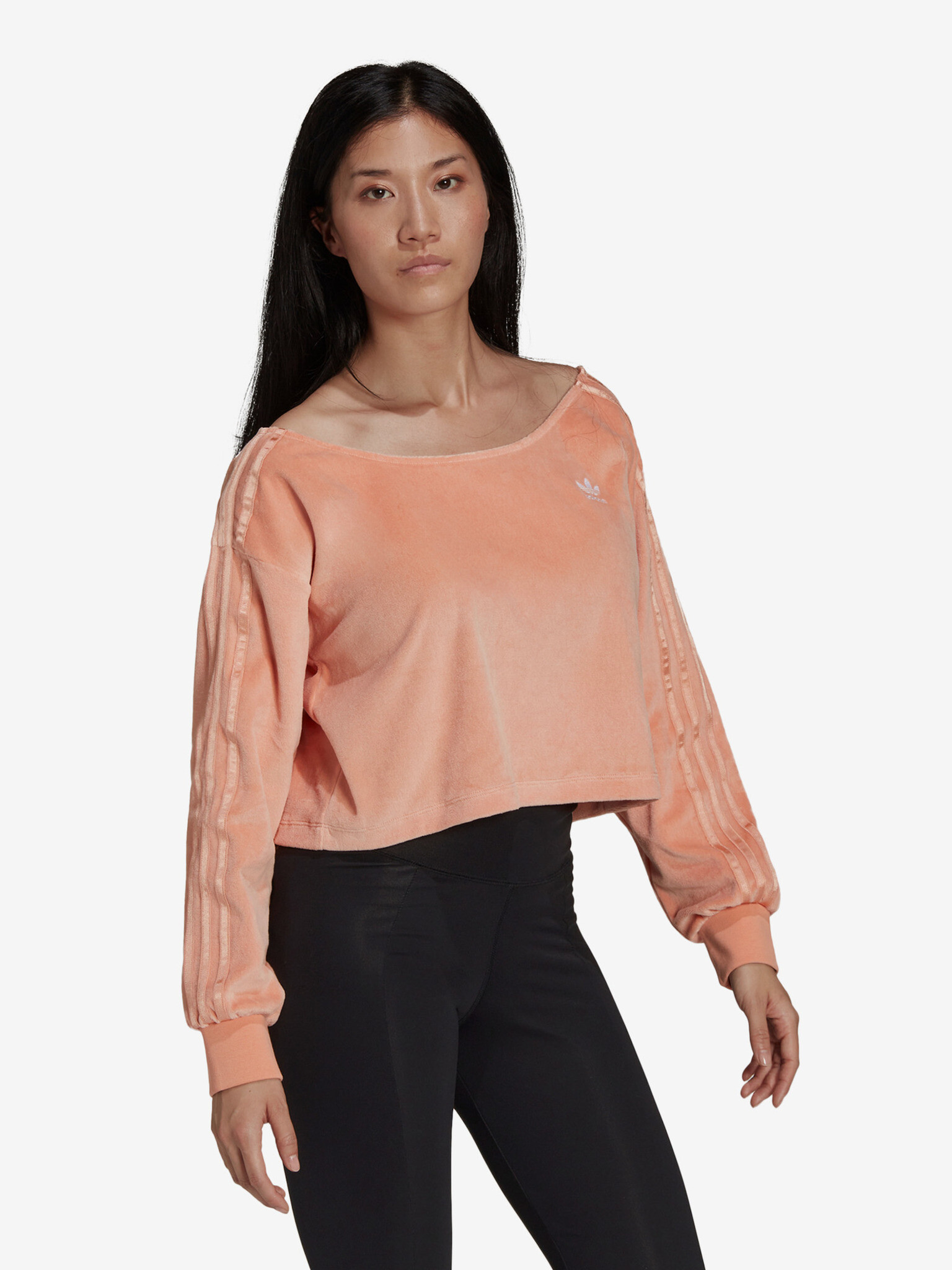 adidas Originals Crop top Oranžová - Pepit.cz