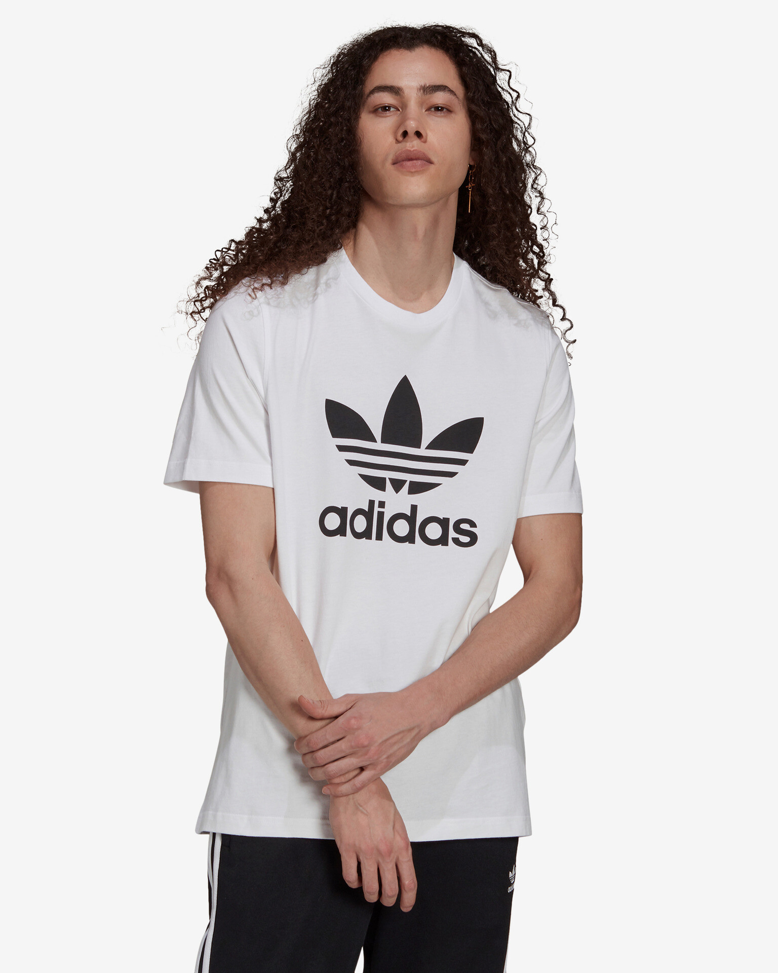 adidas Originals Trefoil Triko Bílá - Pepit.cz