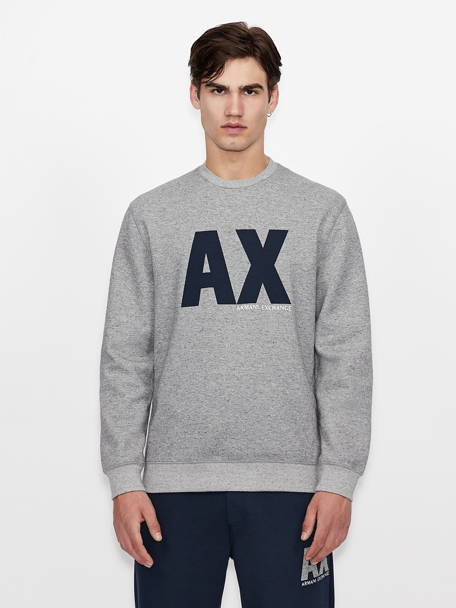 Armani Exchange Mikina Šedá - Pepit.cz