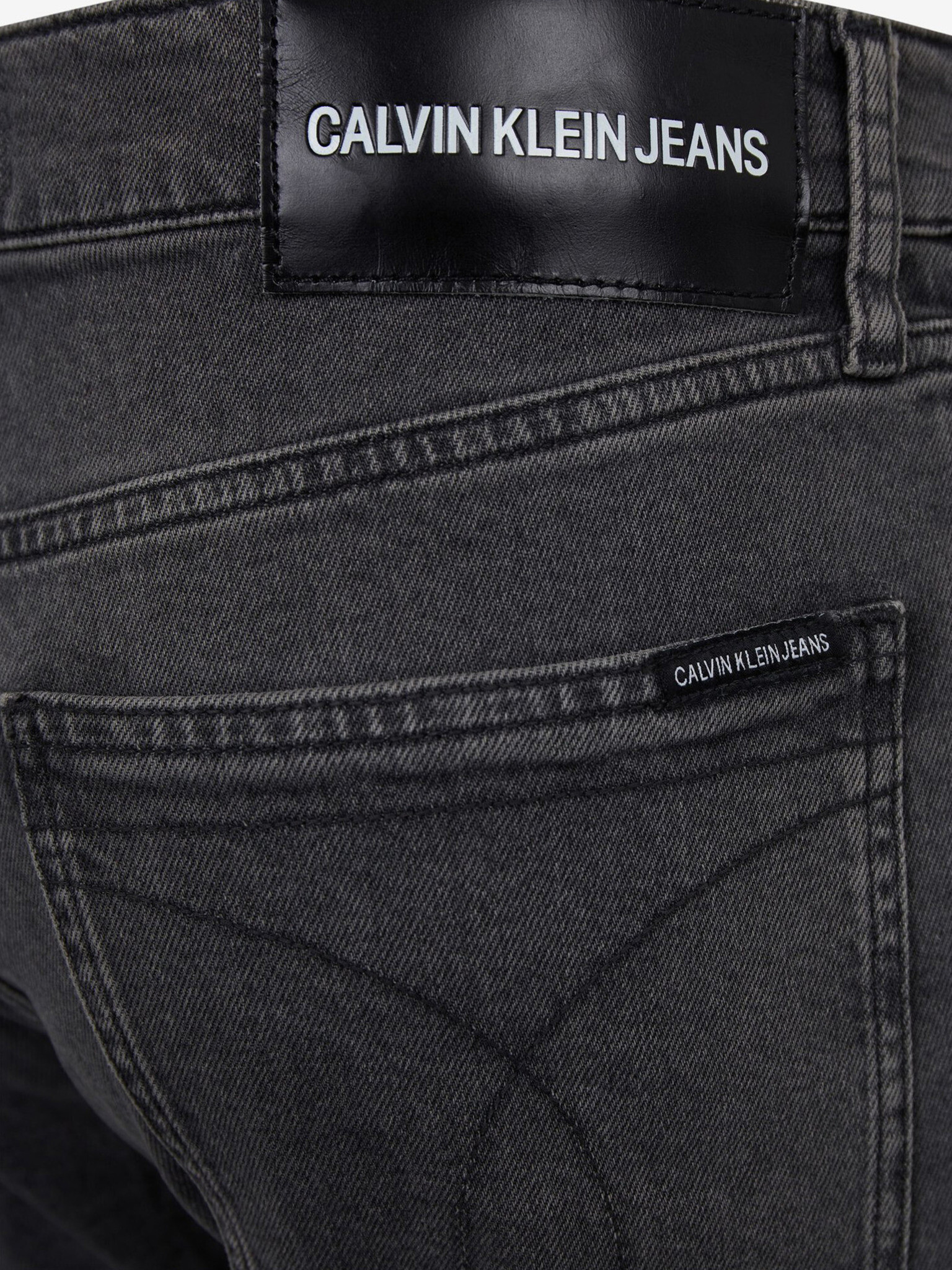 Calvin Klein Jeans 016 Skinny Jeans Šedá - Pepit.cz