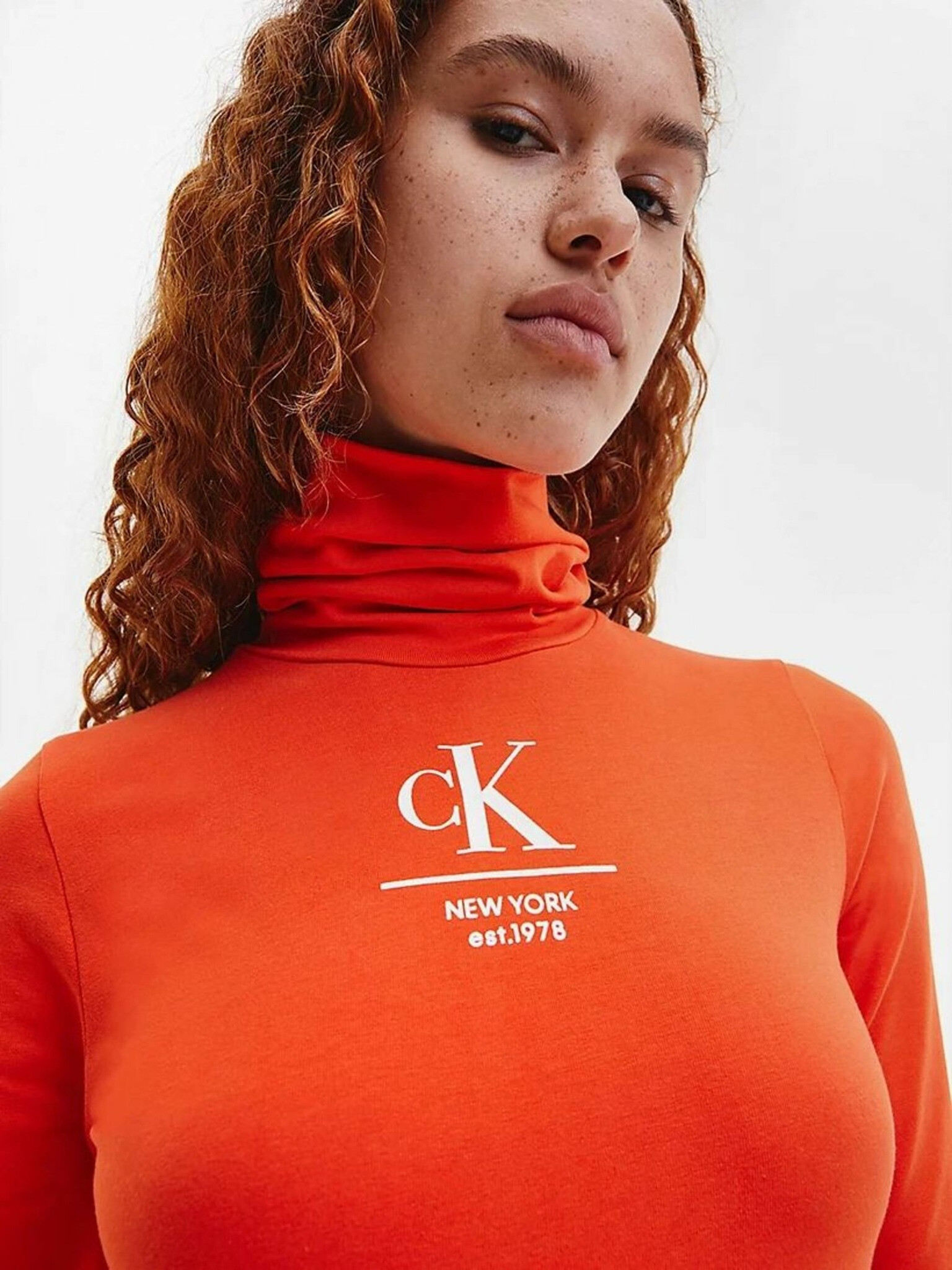 Calvin Klein Jeans Šaty Oranžová - Pepit.cz