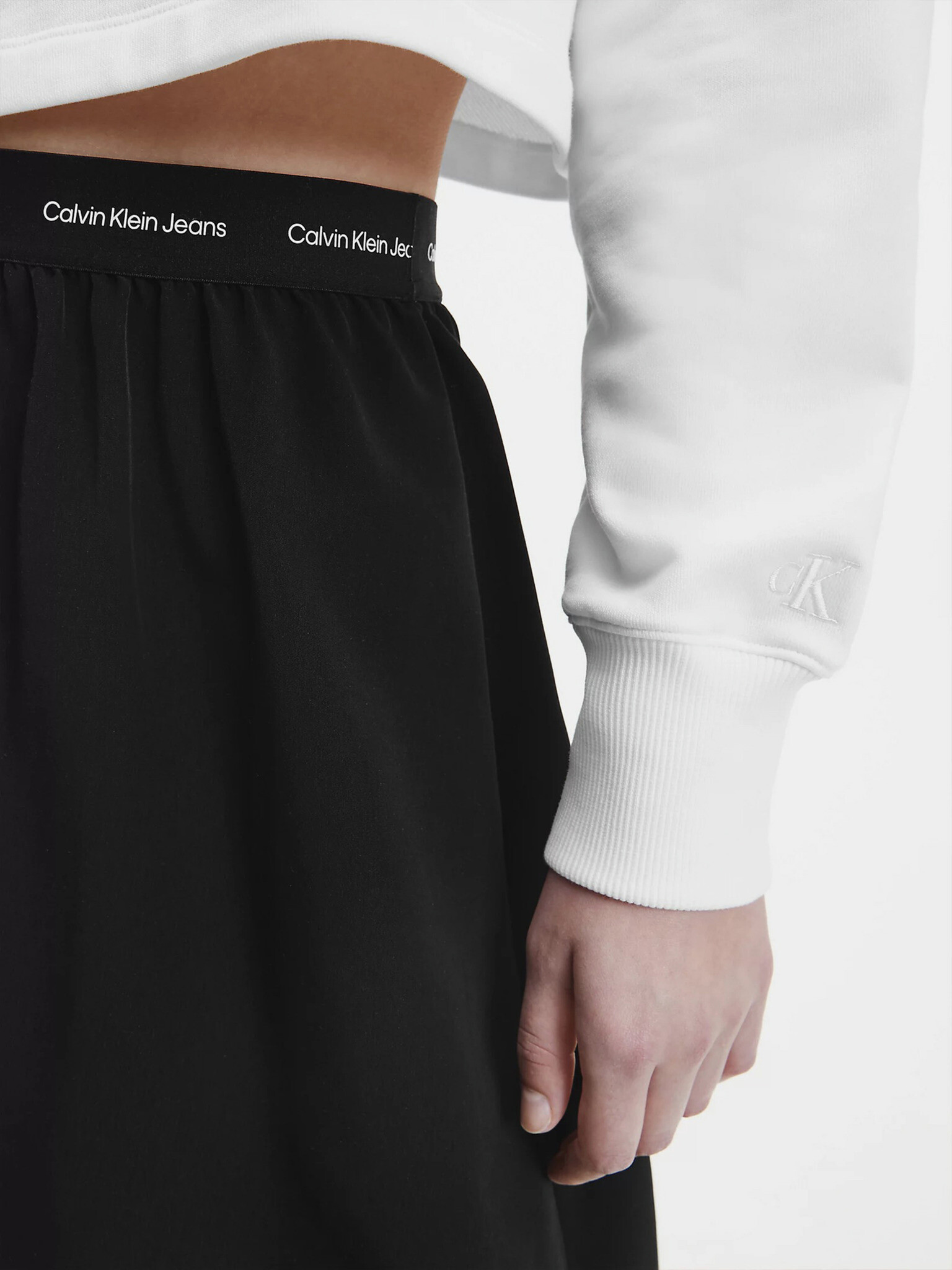 Calvin Klein Jeans Sukně Černá - Pepit.cz