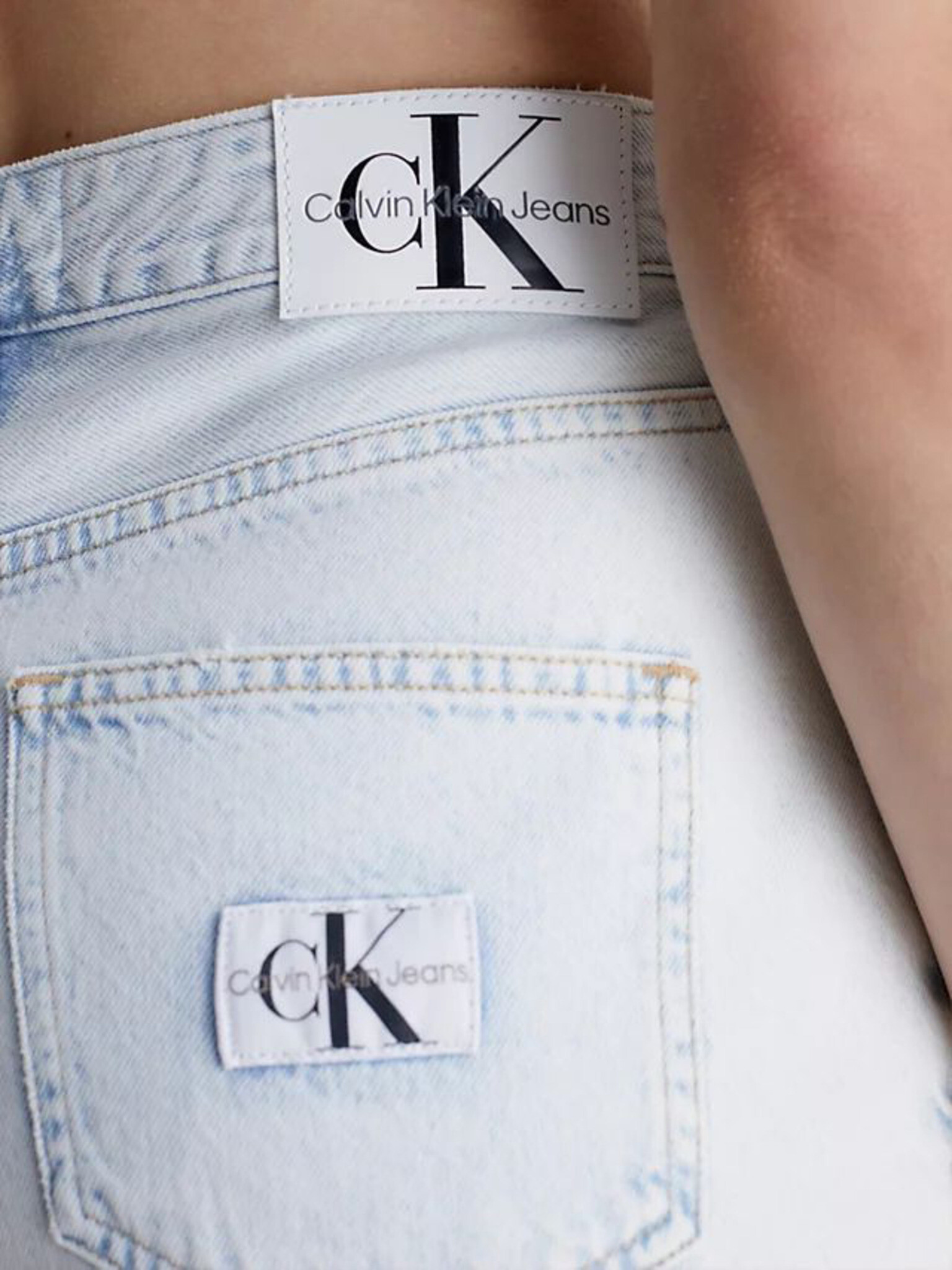 Calvin Klein Jeans Sukně Modrá - Pepit.cz