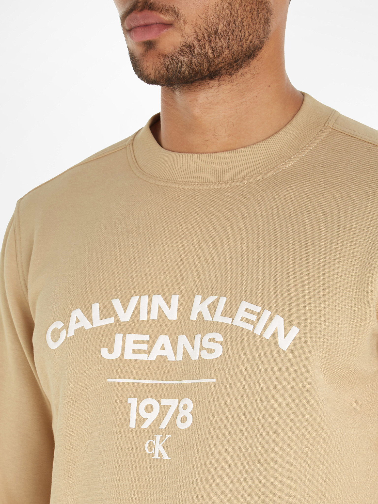 Calvin Klein Jeans Svetr Béžová - Pepit.cz