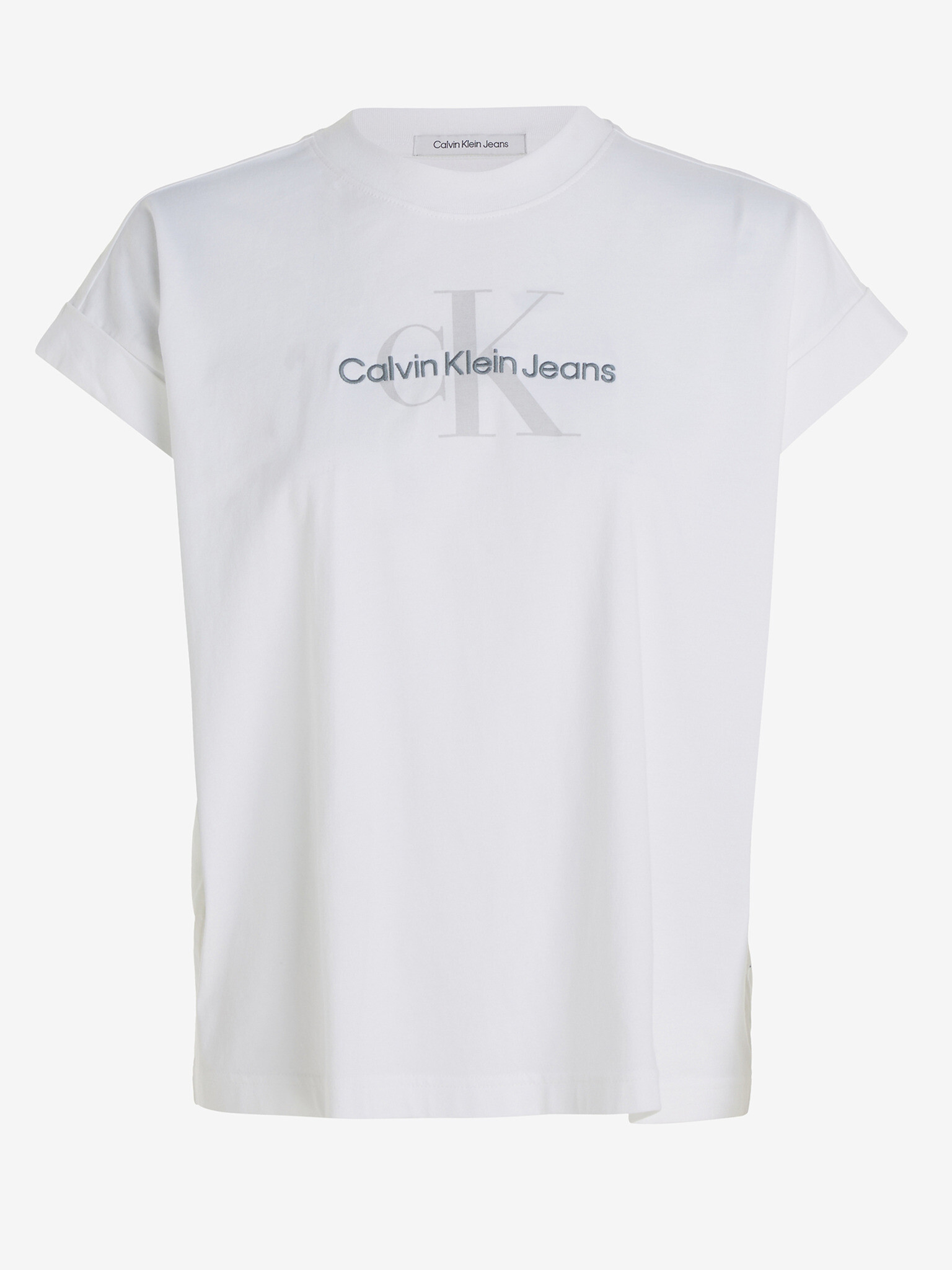 Calvin Klein Jeans Triko Bílá - Pepit.cz