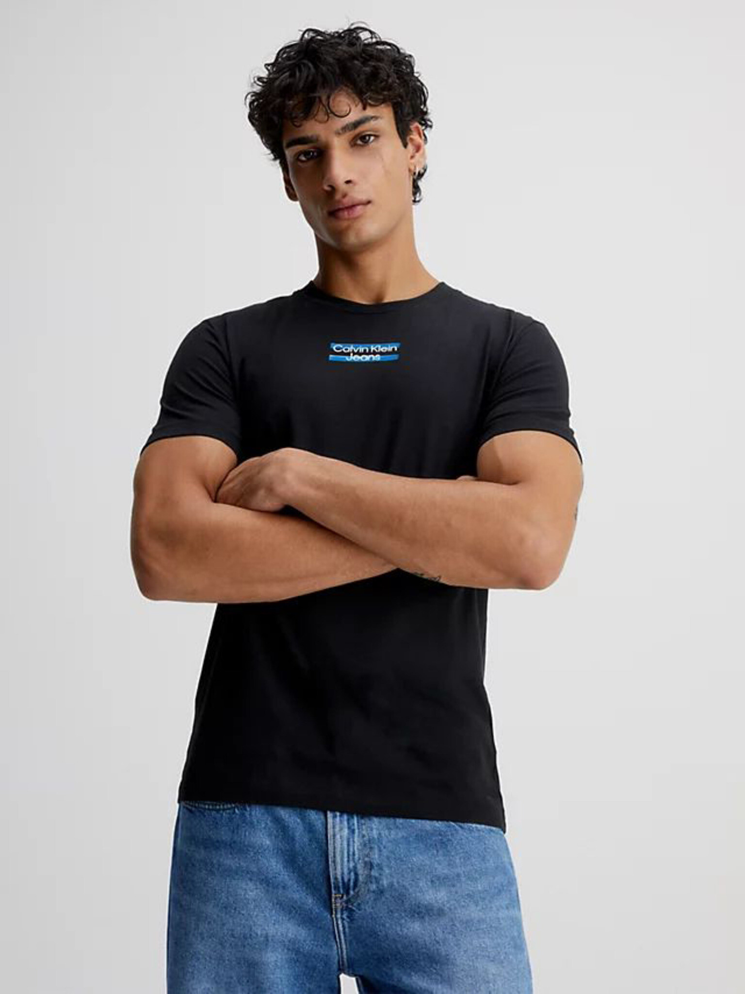 Calvin Klein Jeans Triko Černá - Pepit.cz