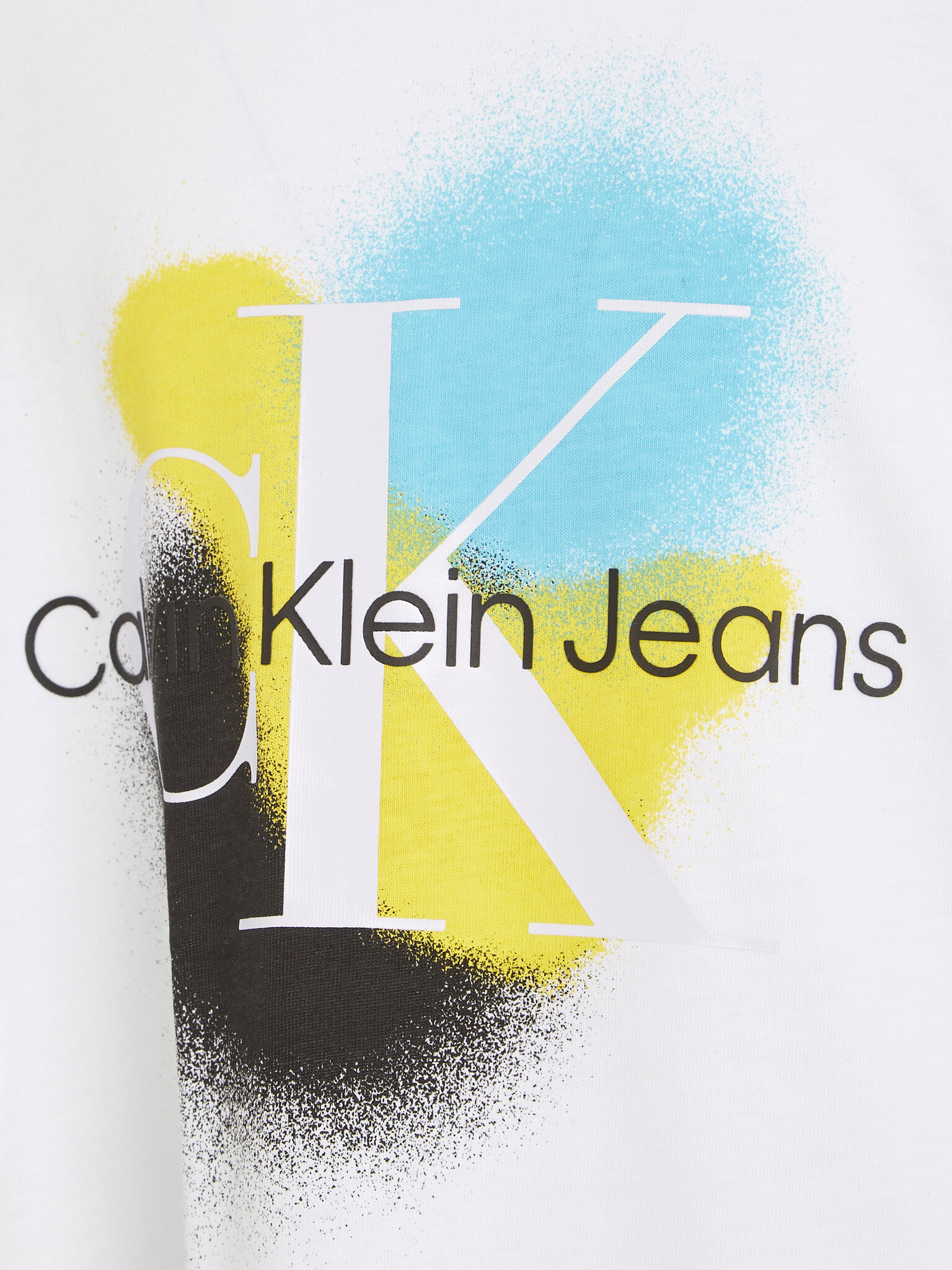 Calvin Klein Jeans Triko dětské Bílá - Pepit.cz