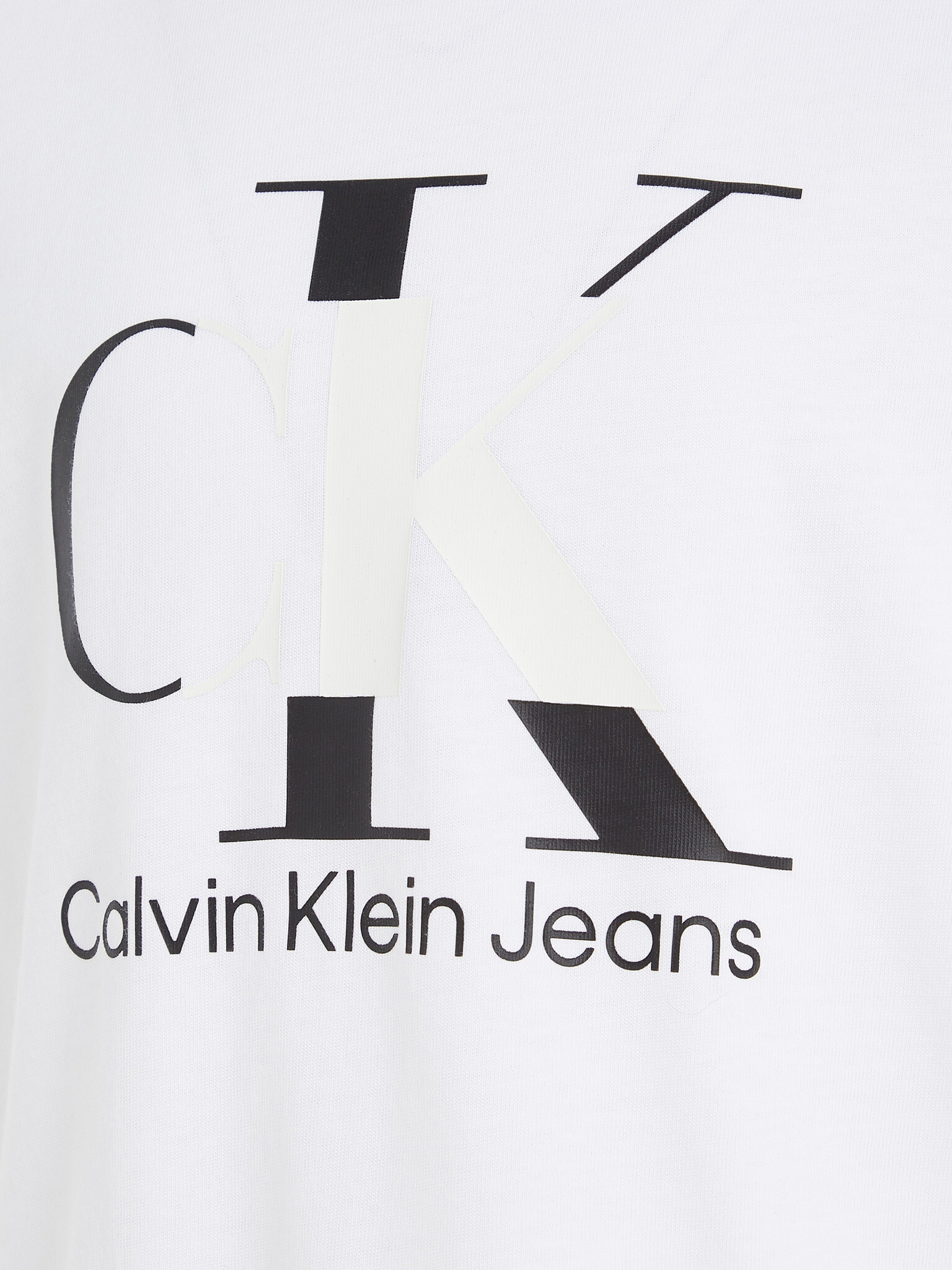 Calvin Klein Jeans Triko dětské Bílá - Pepit.cz