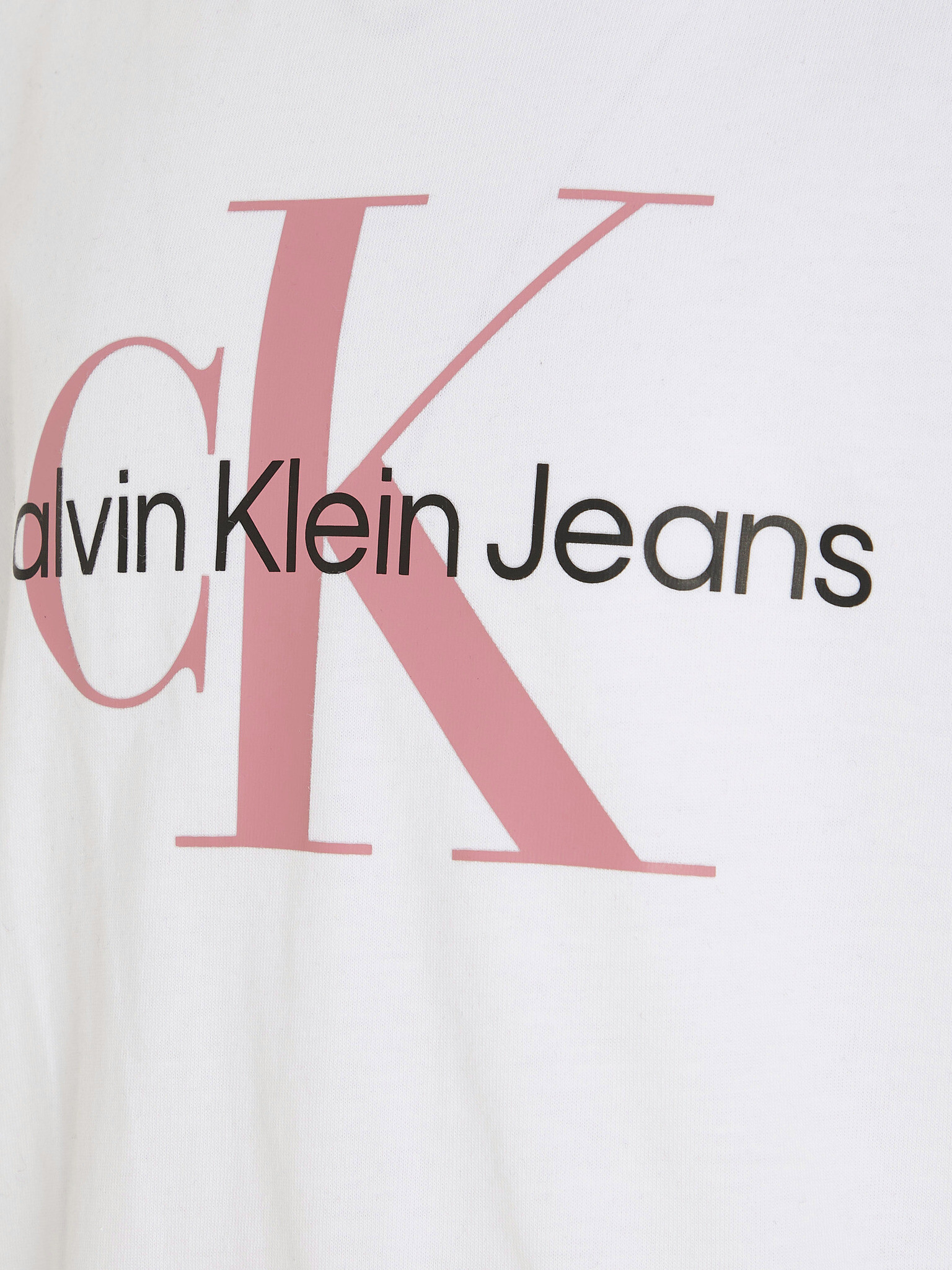 Calvin Klein Jeans Triko dětské Bílá - Pepit.cz