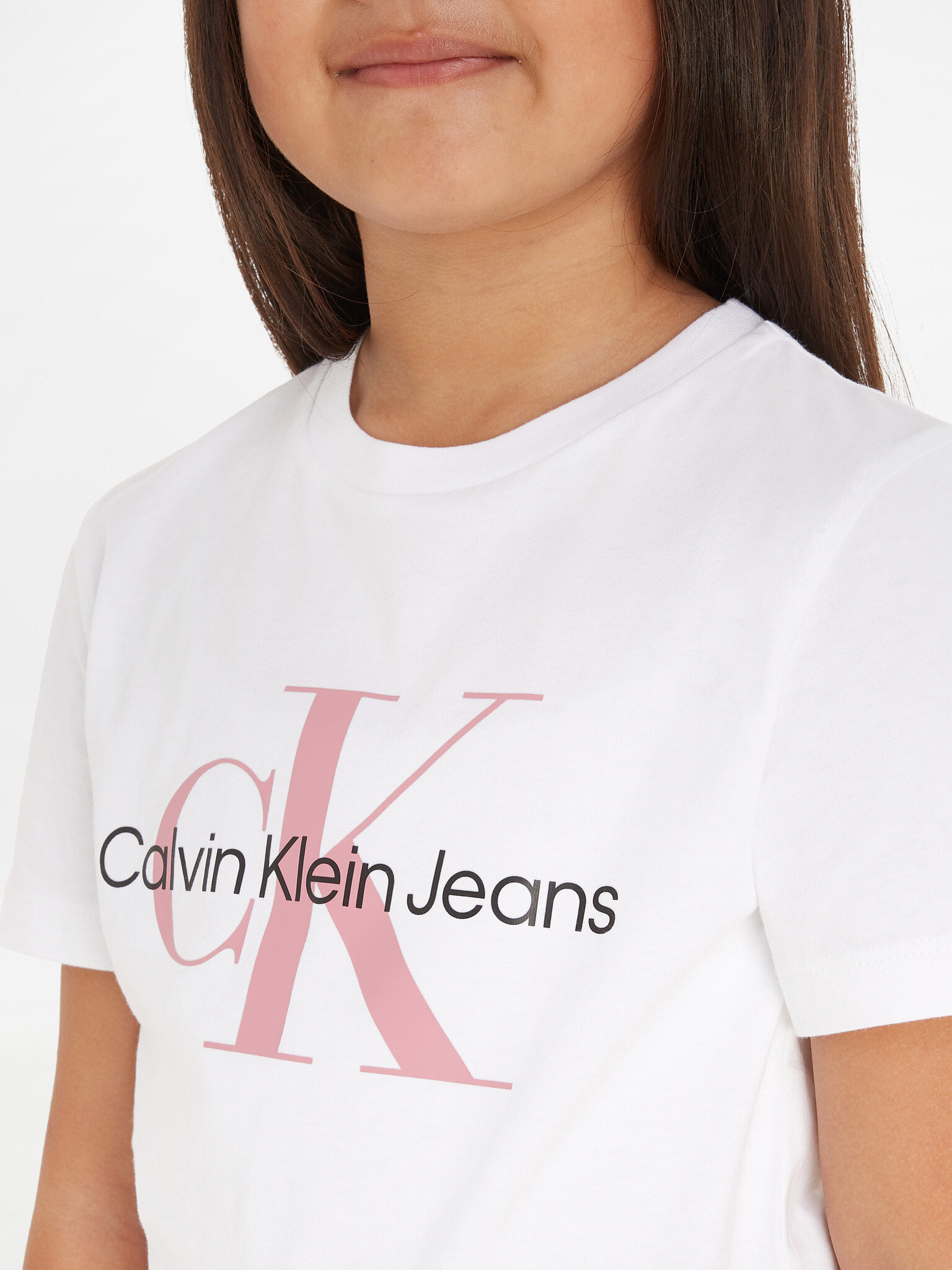 Calvin Klein Jeans Triko dětské Bílá - Pepit.cz