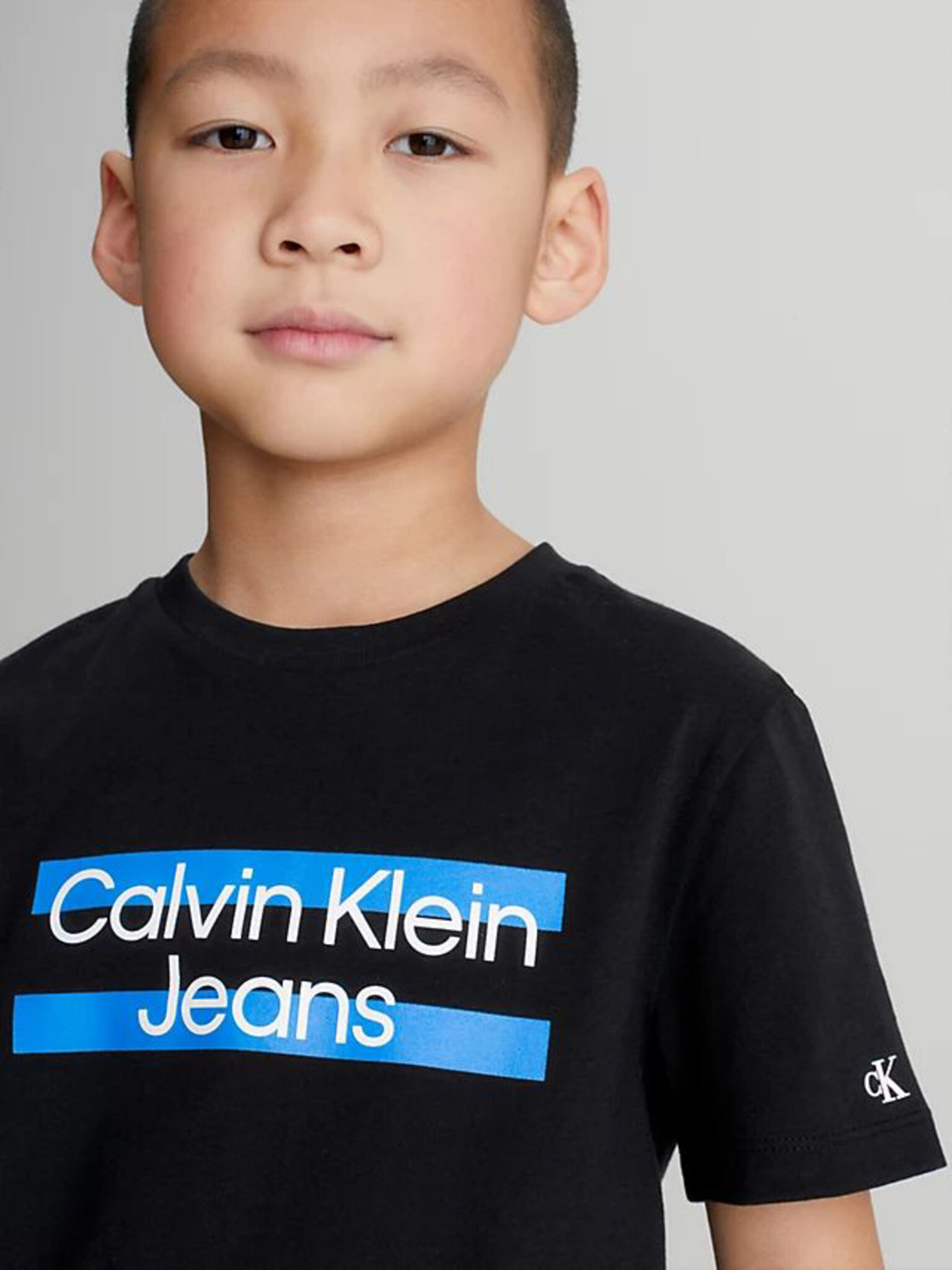 Calvin Klein Jeans Triko dětské Černá - Pepit.cz