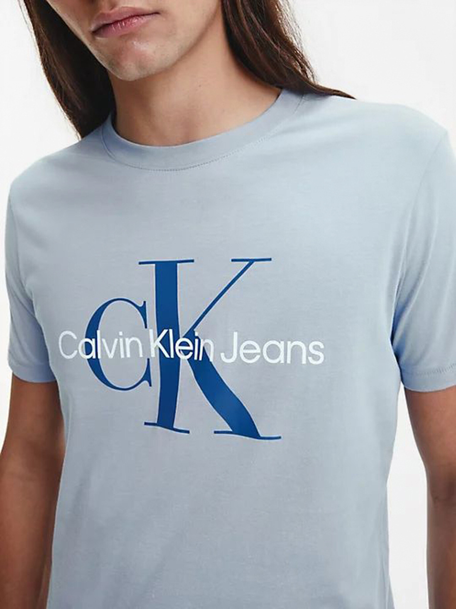 Calvin Klein Jeans Triko Modrá - Pepit.cz