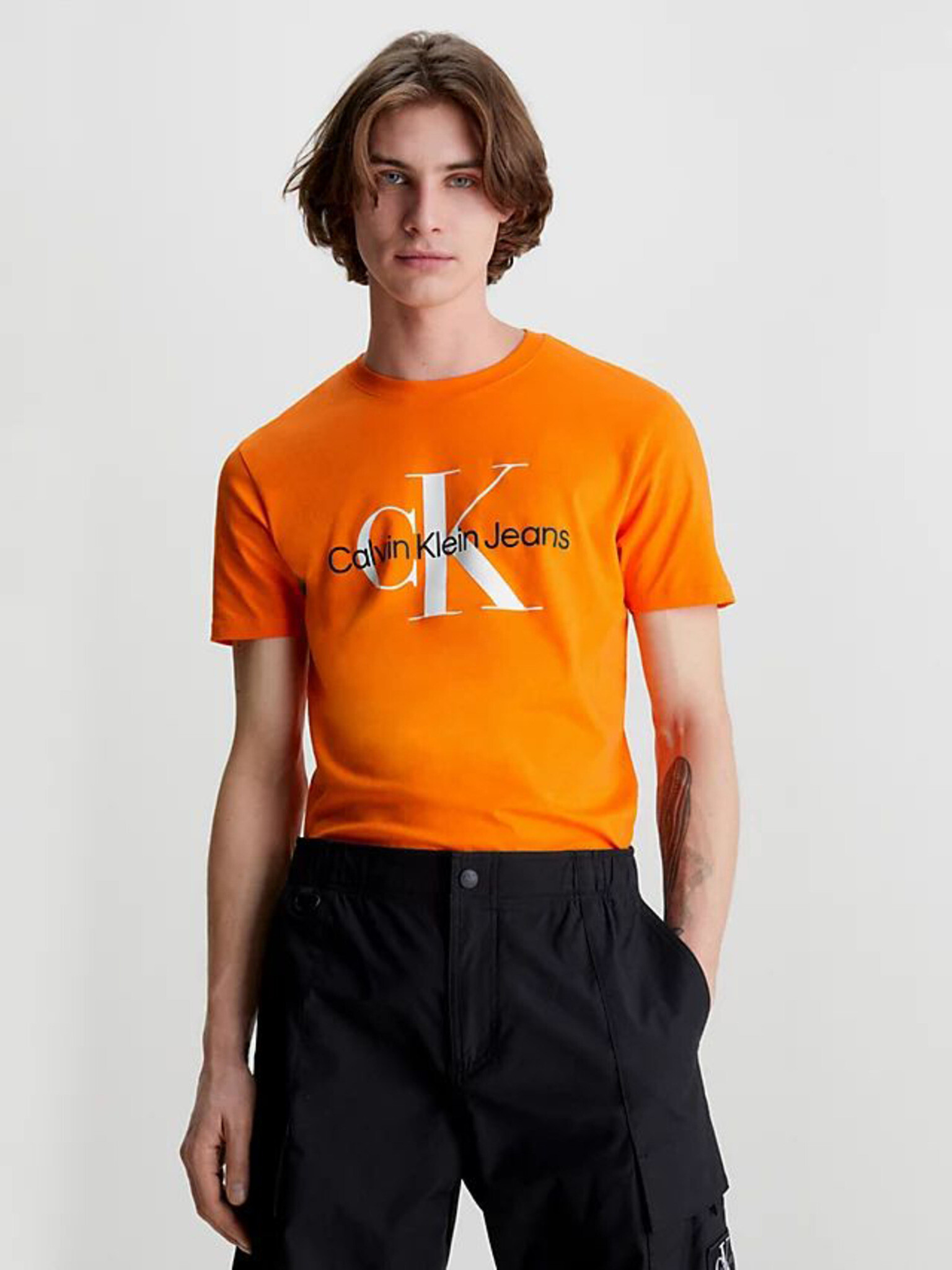 Calvin Klein Jeans Triko Oranžová - Pepit.cz