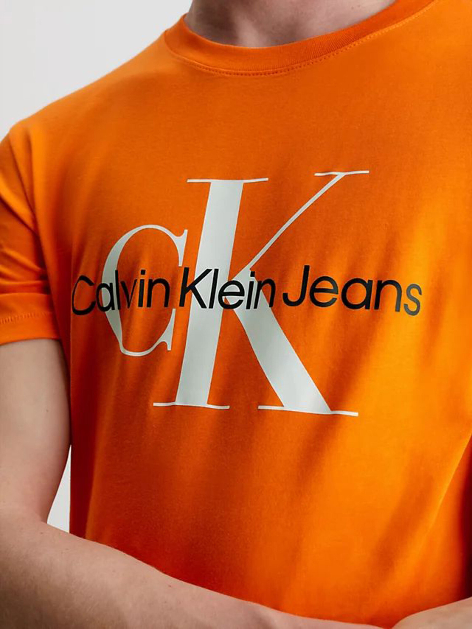 Calvin Klein Jeans Triko Oranžová - Pepit.cz