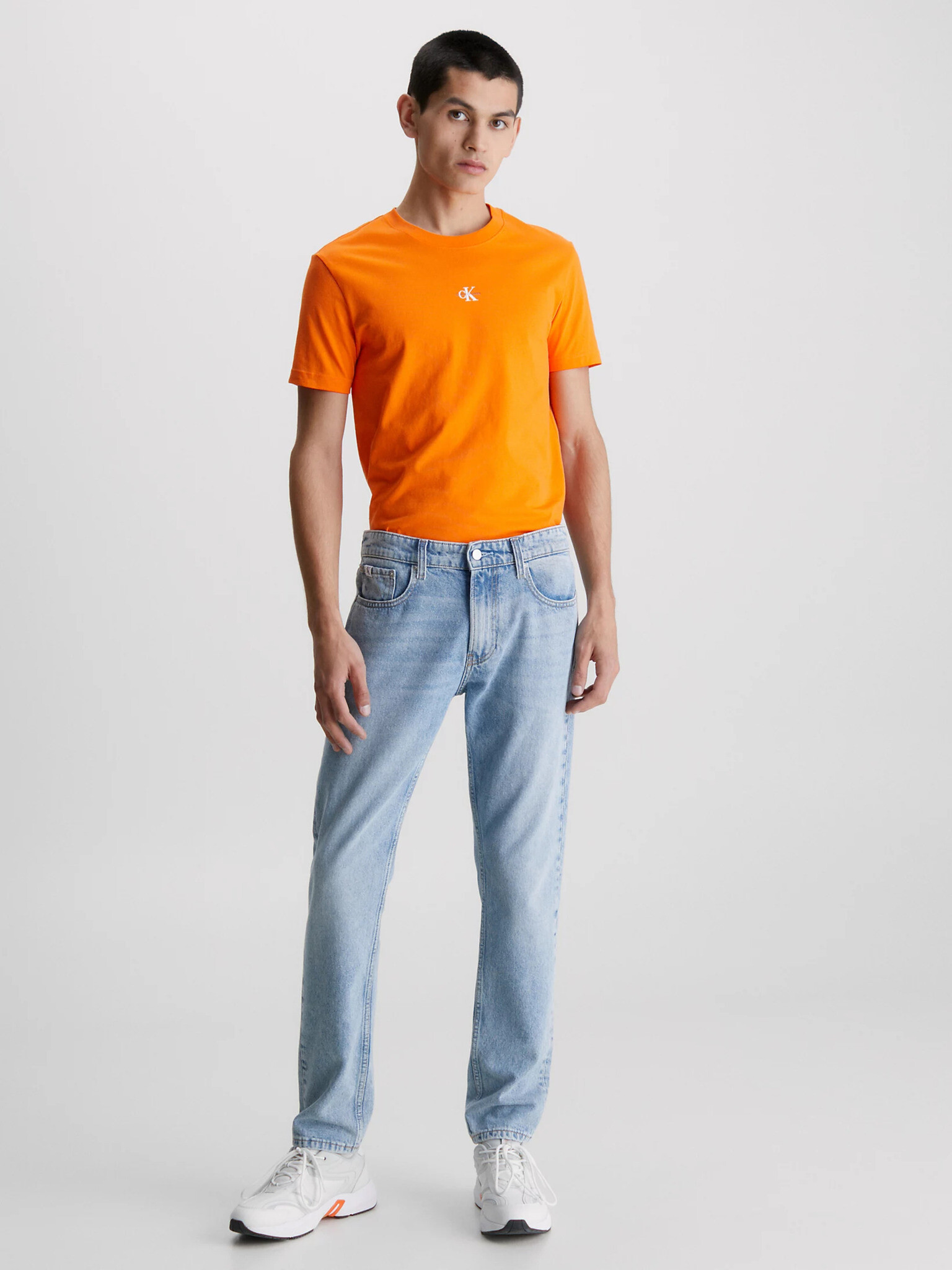 Calvin Klein Jeans Triko Oranžová - Pepit.cz