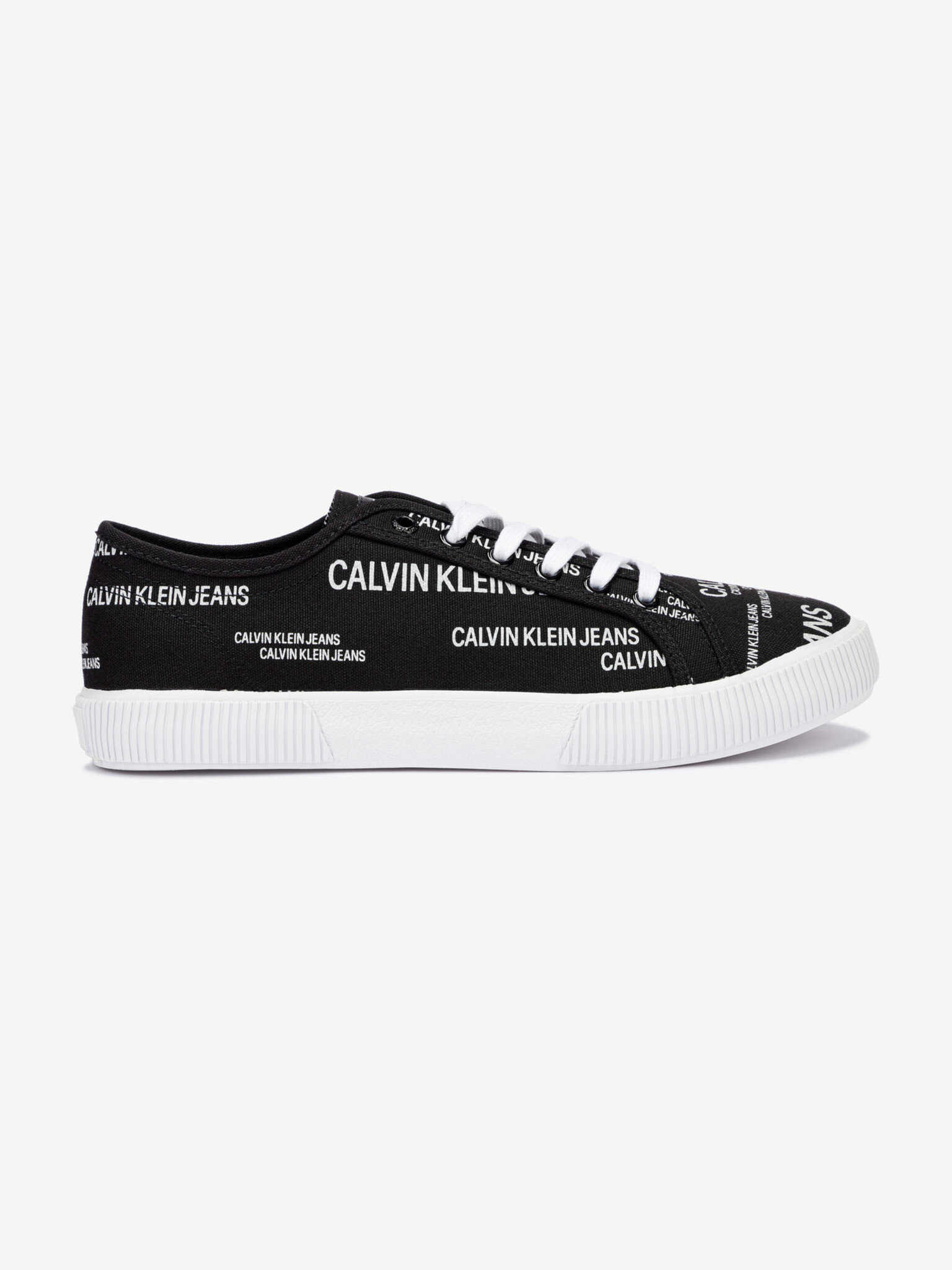 Calvin Klein Jeans Vulcanized Tenisky Černá - Pepit.cz