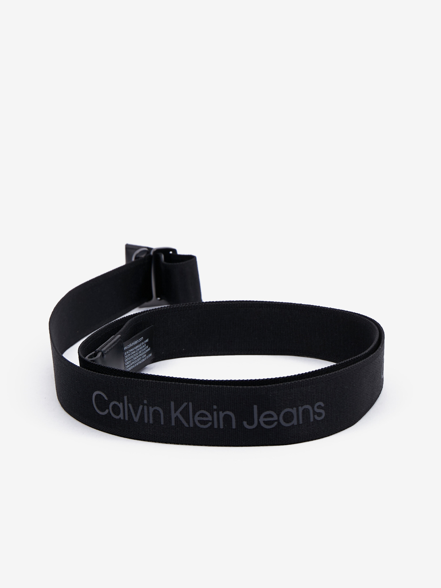 Calvin Klein Pásek Černá - Pepit.cz