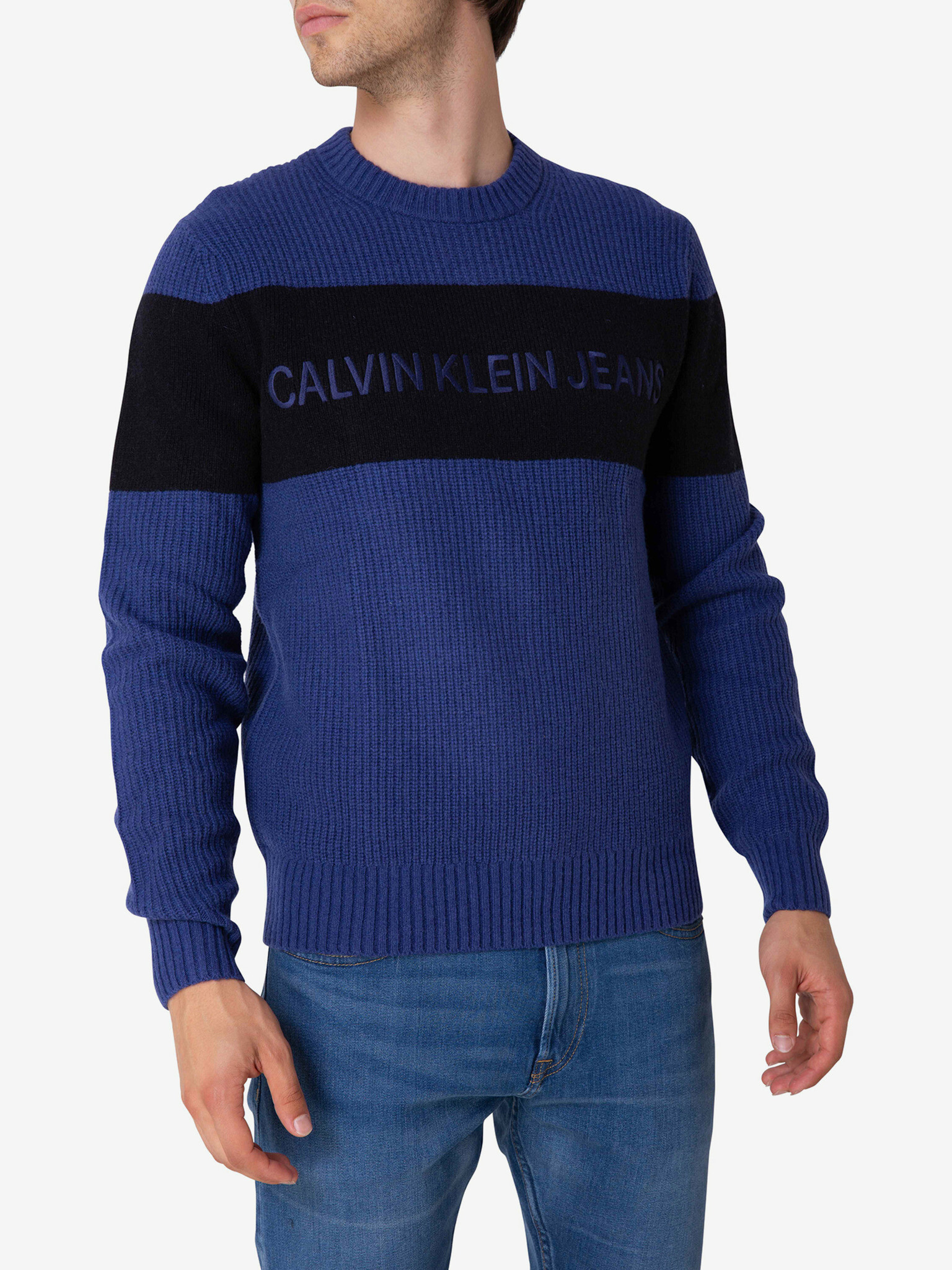 Calvin Klein Svetr Modrá - Pepit.cz