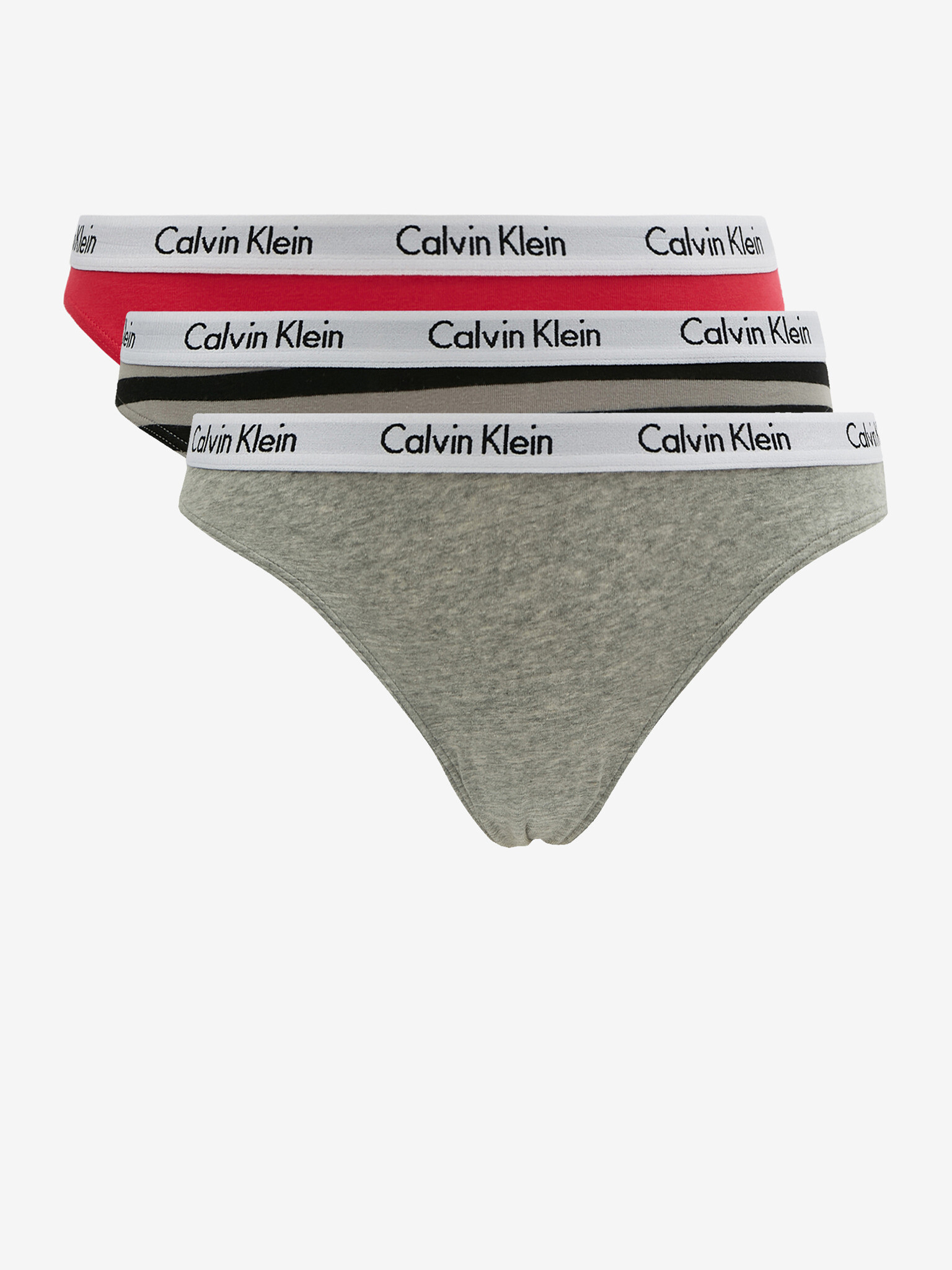 Calvin Klein Underwear Kalhotky 3 ks Šedá - Pepit.cz