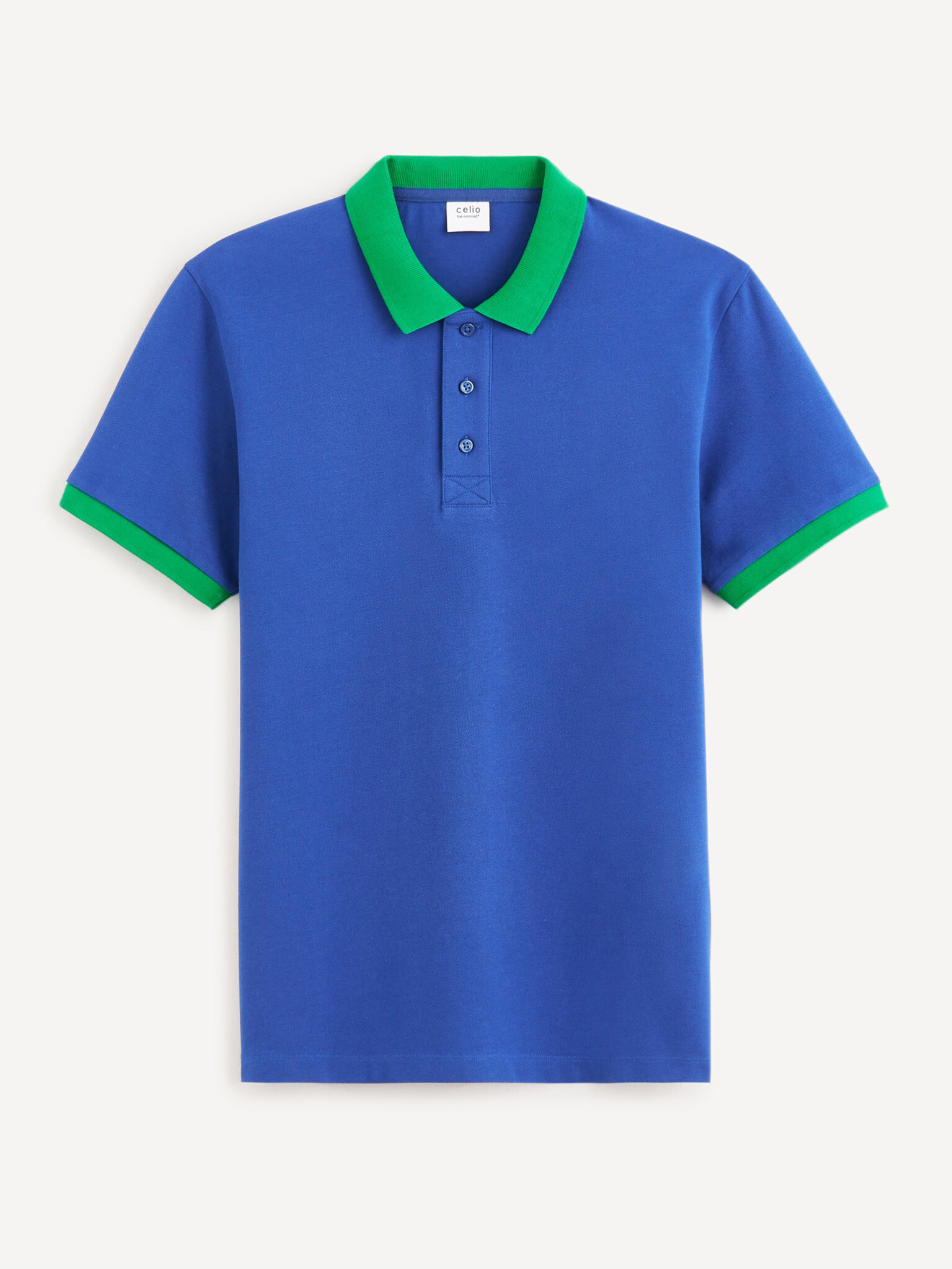 Celio Decabestan Polo triko Modrá - Pepit.cz