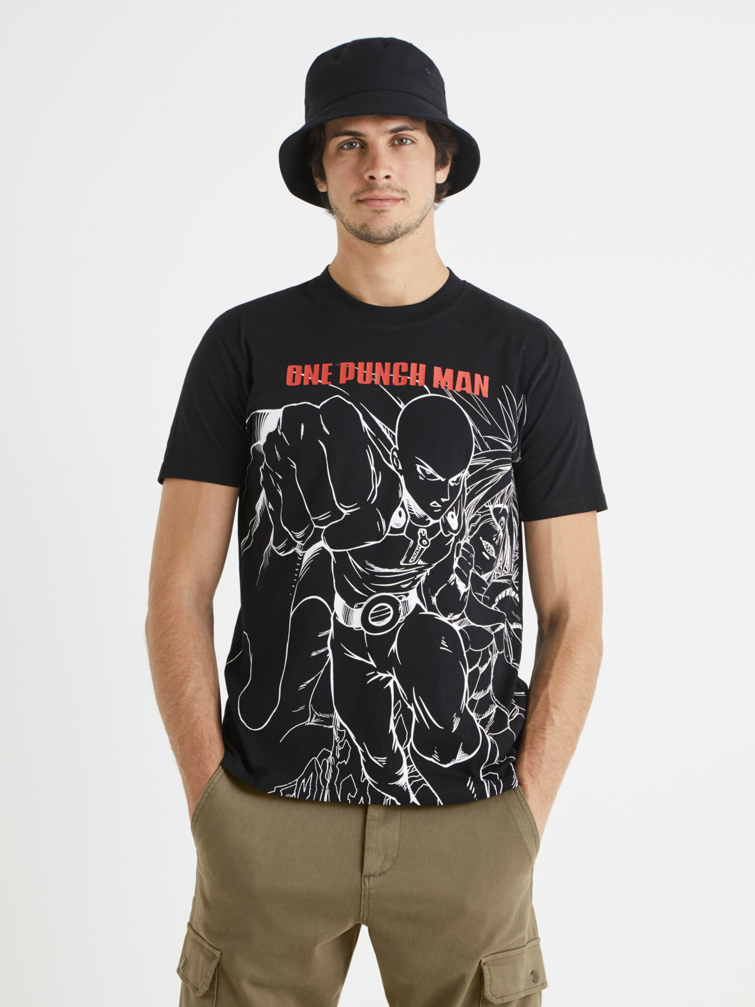 Celio One Punch Man Triko Černá - Pepit.cz