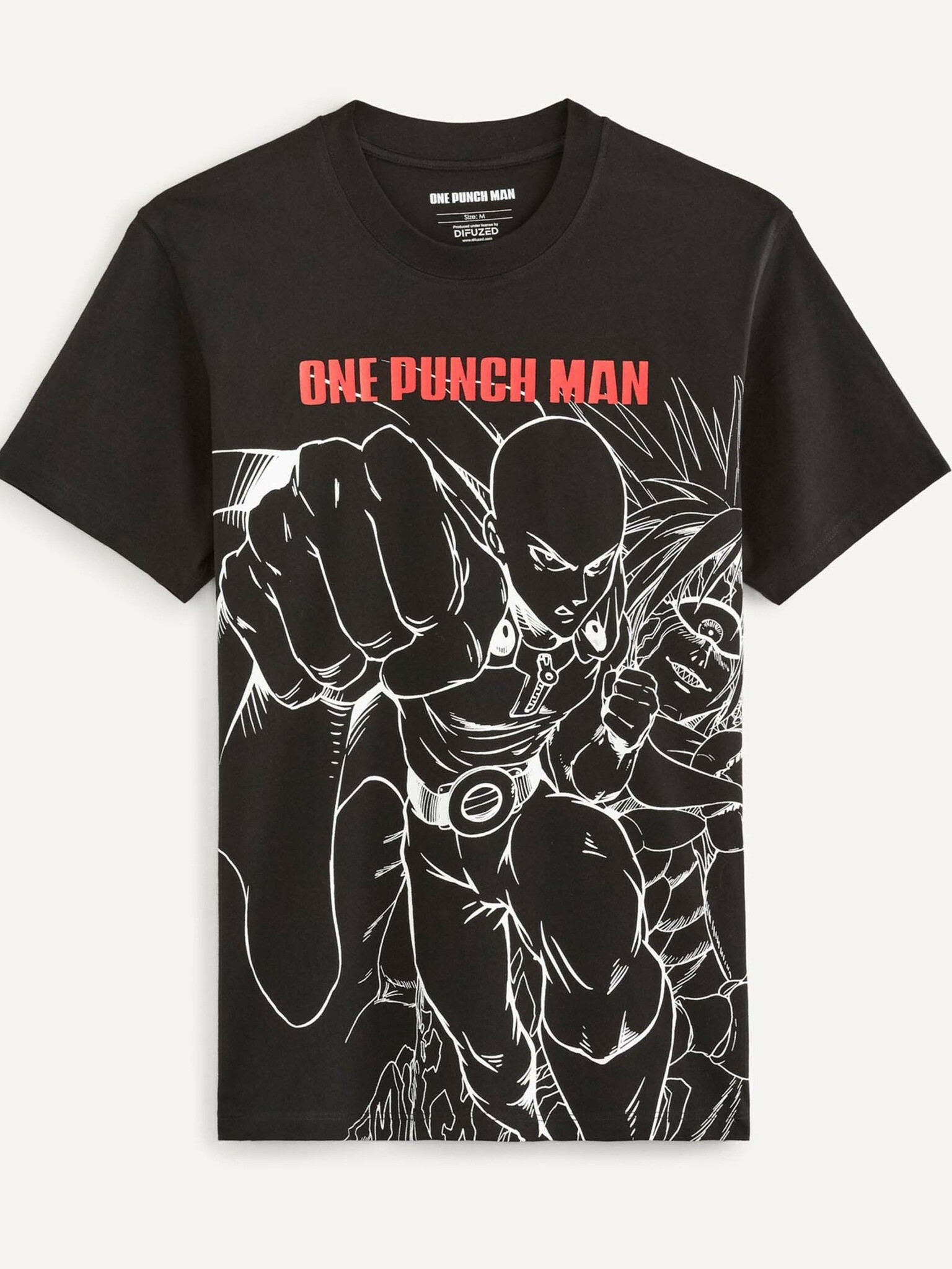 Celio One Punch Man Triko Černá - Pepit.cz