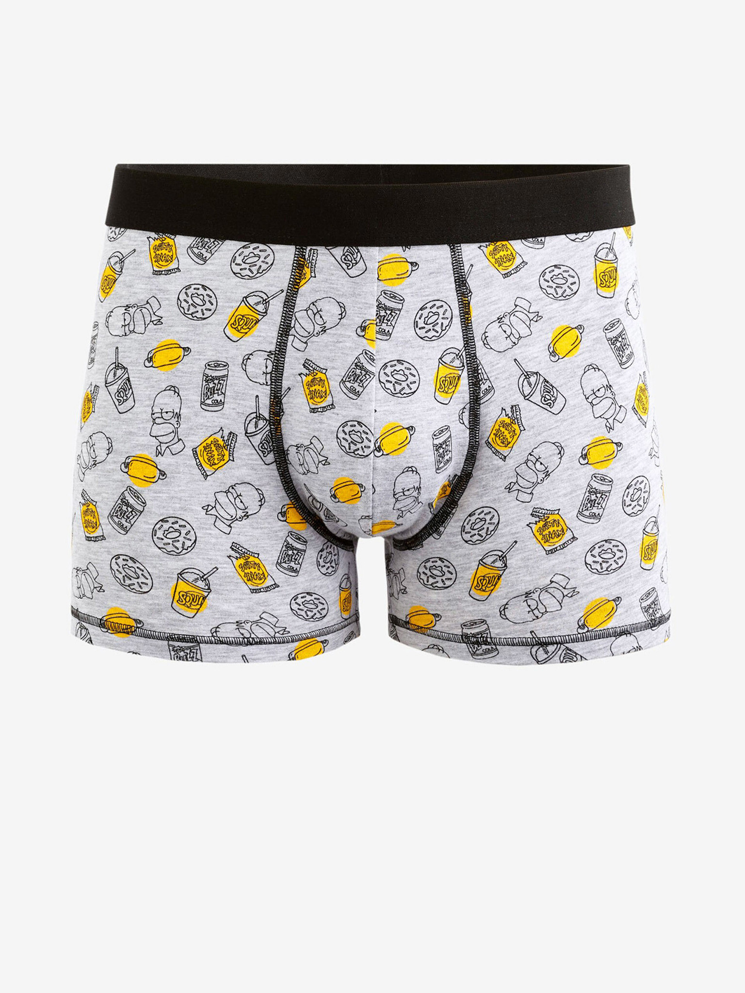 Celio The Simpsons Boxerky Šedá - Pepit.cz