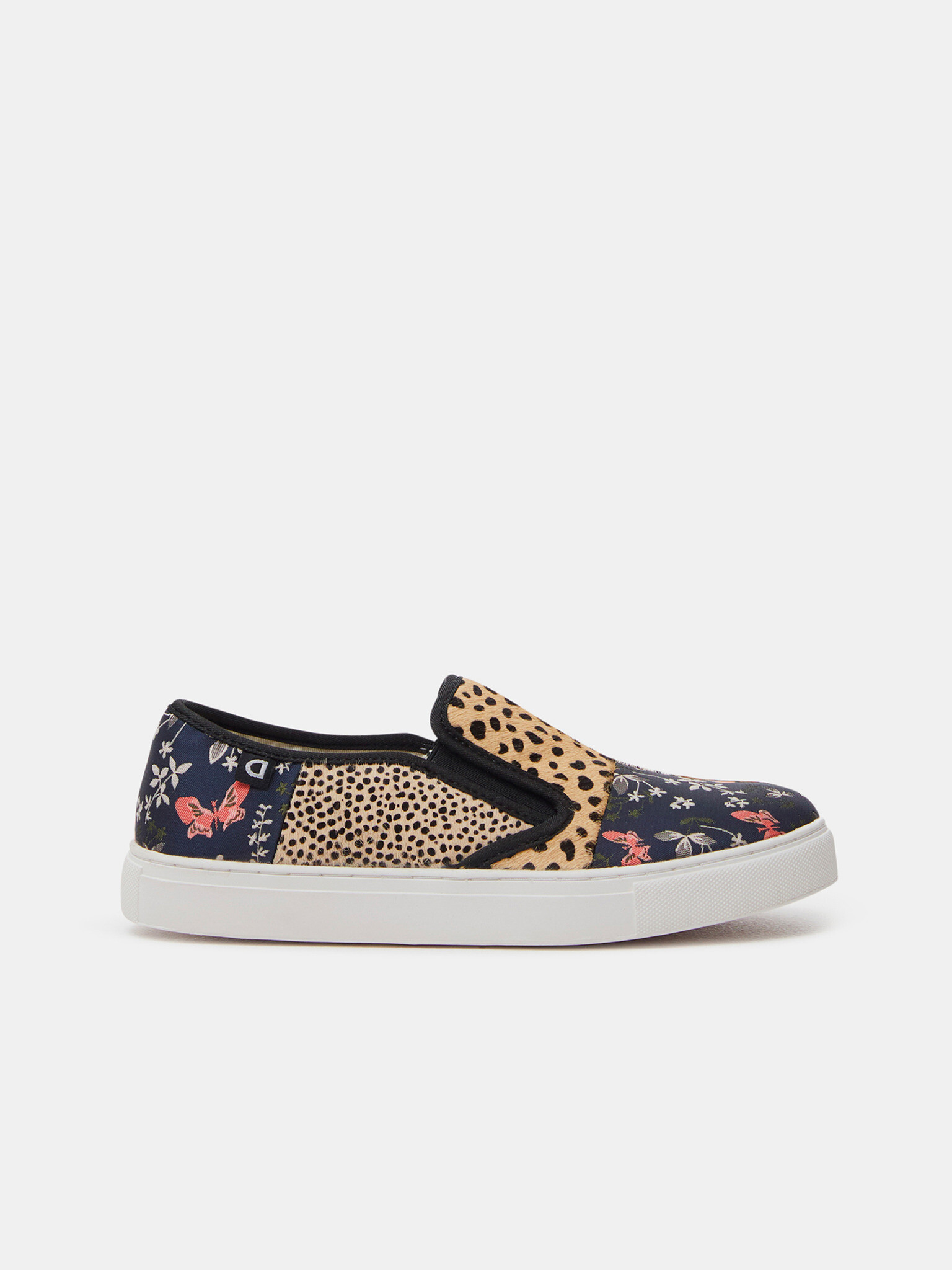 Desigual Animal Patch Slip On Modrá - Pepit.cz